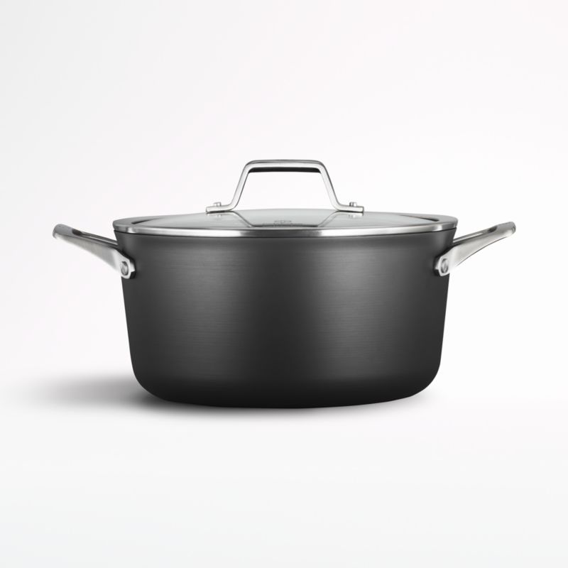 Calphalon Premier 6Qt. MineralShield NonStick Stockpot with Lid Crate & Barrel