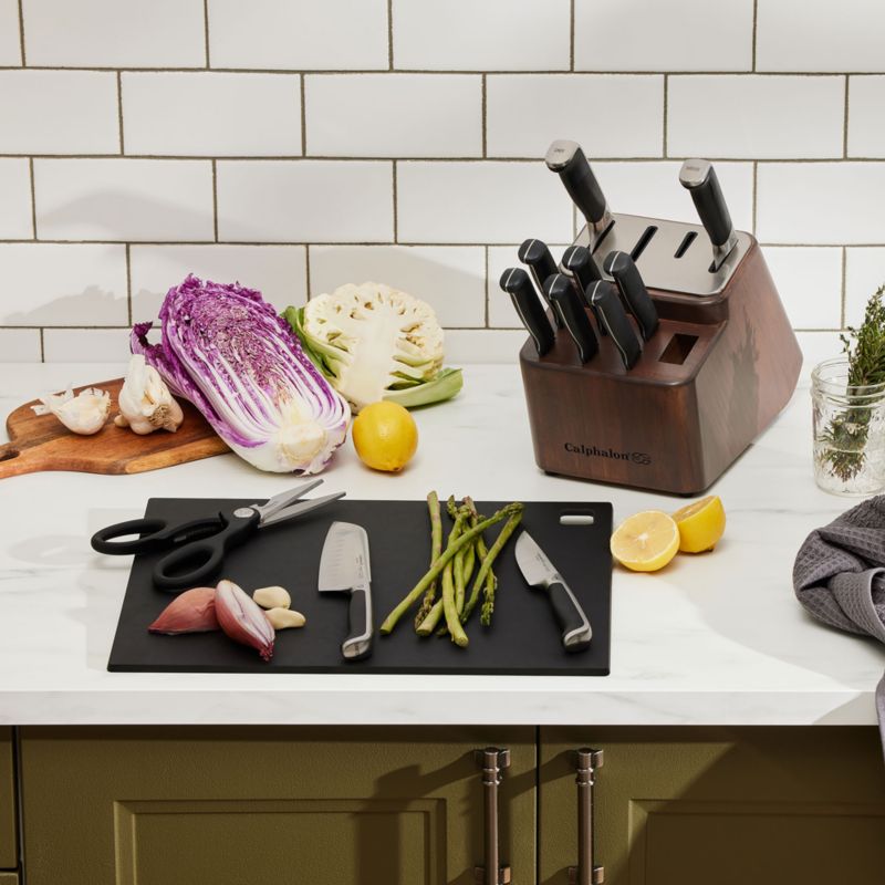 Calphalon ® Premier SharpIN ™ 15-Piece Knife Block Set with Self-Sharpening Knife Block