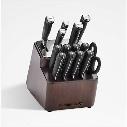  Calphalon Kitchen Knife Set with Self-Sharpening Block