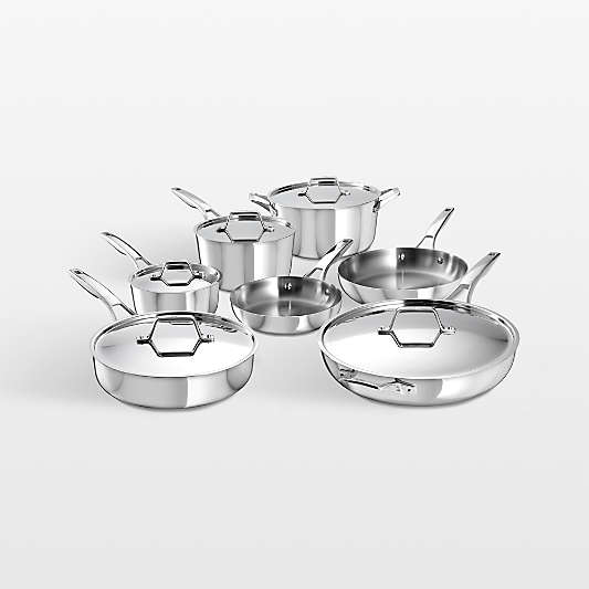 Calphalon ® Premier Stainless Steel 12-Piece Cookware Set