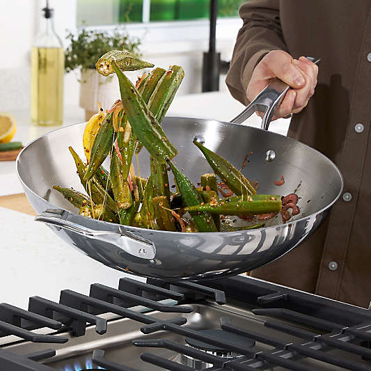 Calphalon ® Premier Stainless Steel 13" Wok