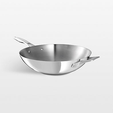 View Calphalon ® Premier Stainless Steel 13" Wok details