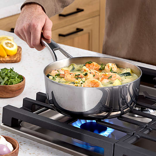 Calphalon ® Premier Stainless Steel 2.5-Qt. Saucepan with Lid