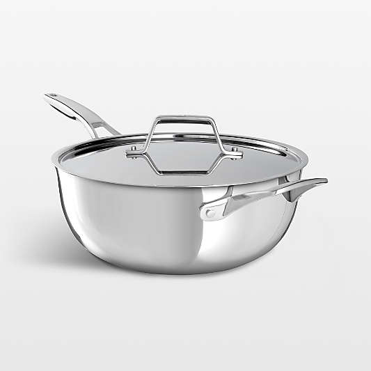 Calphalon ® Premier Stainless Steel 4.5-Qt. Chef's Pan
