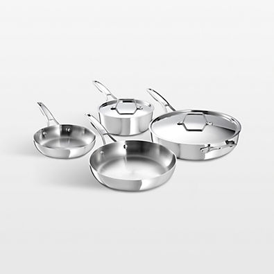 View Calphalon ® Premier Stainless Steel 6-Piece Cookware Set details