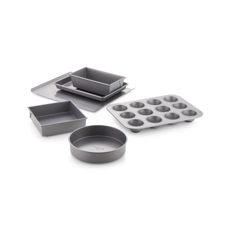 Calphalon Nonstick Bakeware Set, 6-Piece Set Includes Baking Sheet, Ca —  CHIMIYA