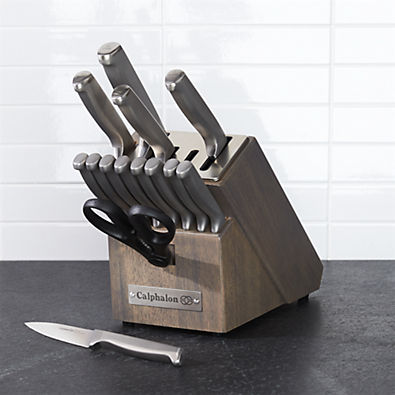 View Calphalon ® 15-Piece Self-Sharpening Knife Set with SharpIN ™ Technology details