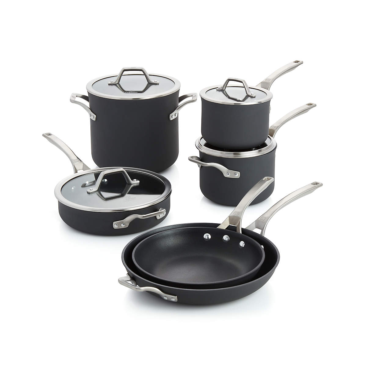 Signature™ Stainless Steel 10-Piece Cookware Set