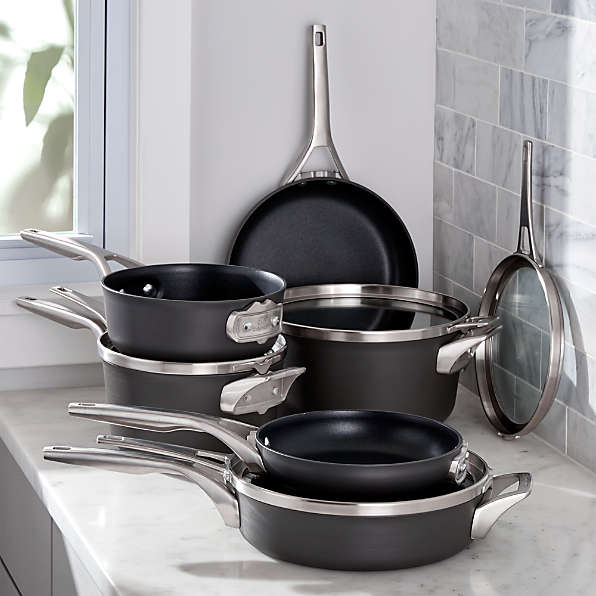 Select by Calphalon with AquaShield Nonstick 10pc Cookware Set