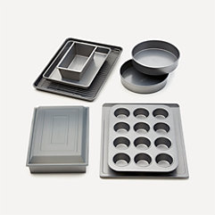 Crate&Barrel Calphalon ® Signature 10-Piece Stainless Steel Cookware Set  with Double Bonus