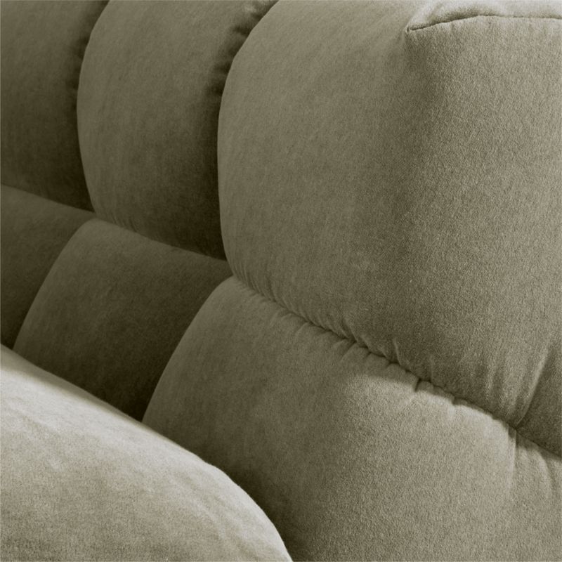 Cambria Green Velvet Sofa 96" - image 10 of 12