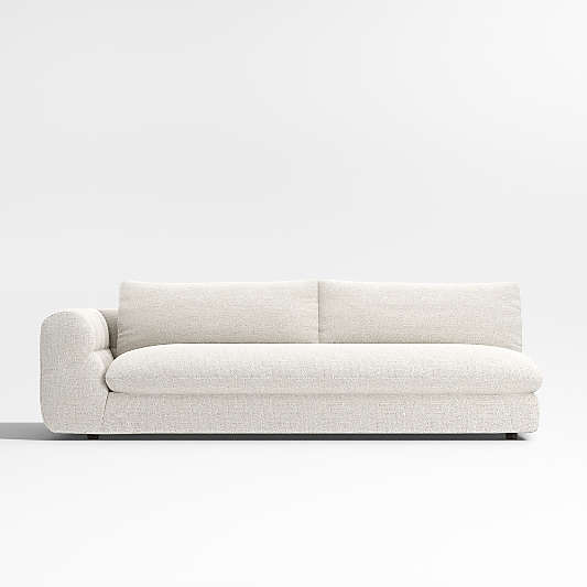 Cambria Bouclé Left-Arm Sofa