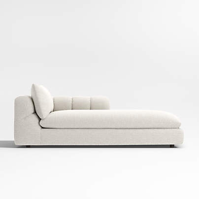 Cambria Bouclé Right-Arm Chaise Lounge