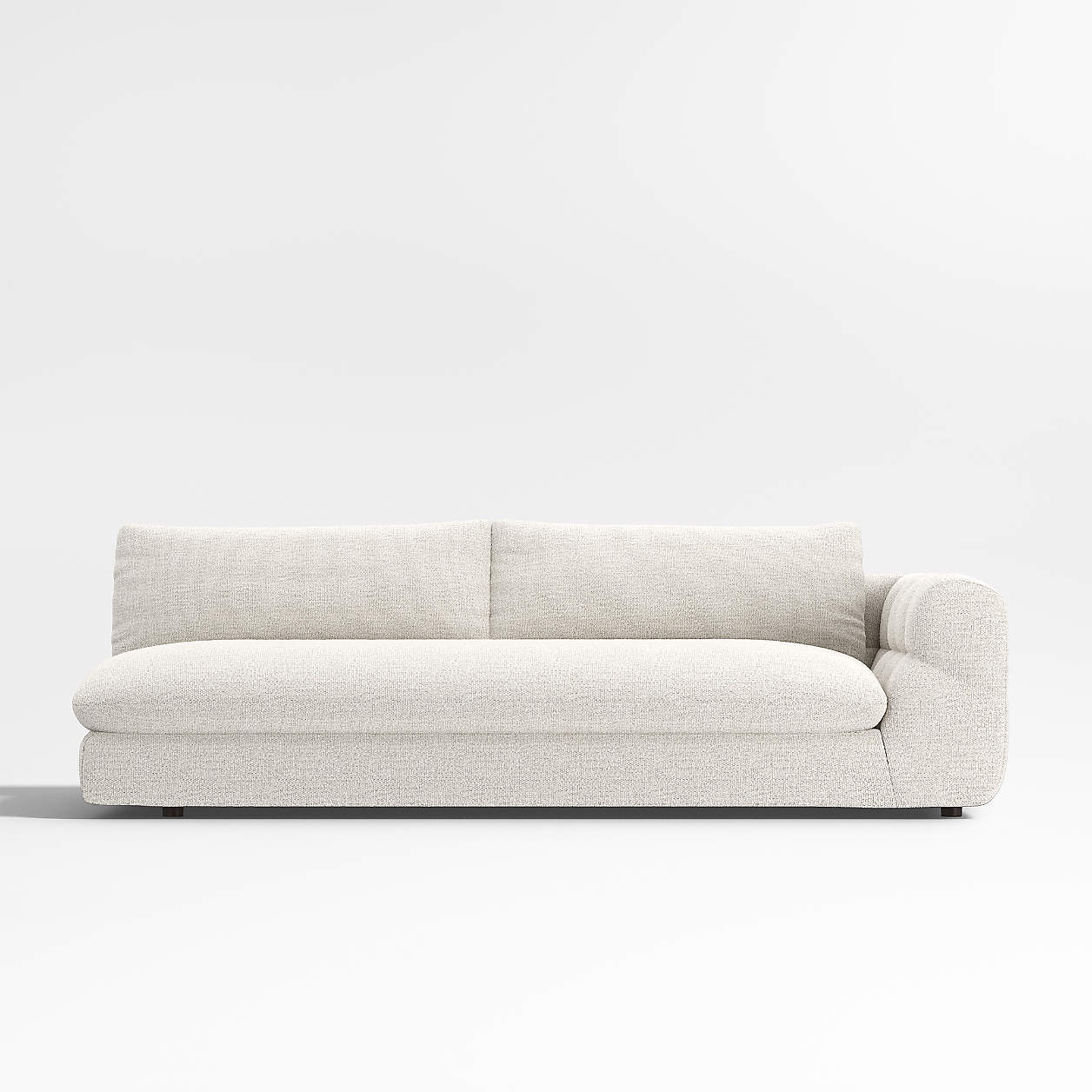 Cambria Bouclé RightArm Sofa Crate & Barrel Canada