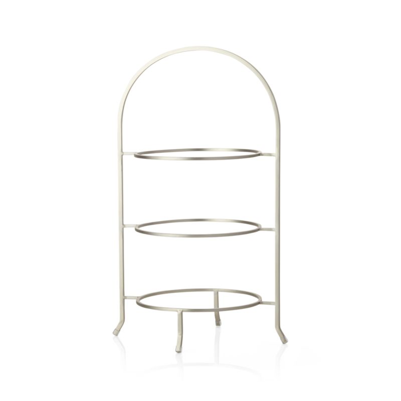 Cambridge Satin Nickel 3-Tier Stand - image 8 of 10