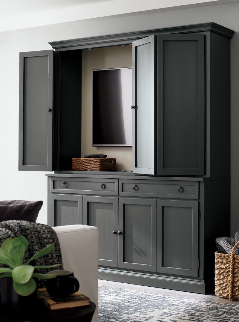 Cameo 2-Piece Grey Entertainment Center - image 3 of 13