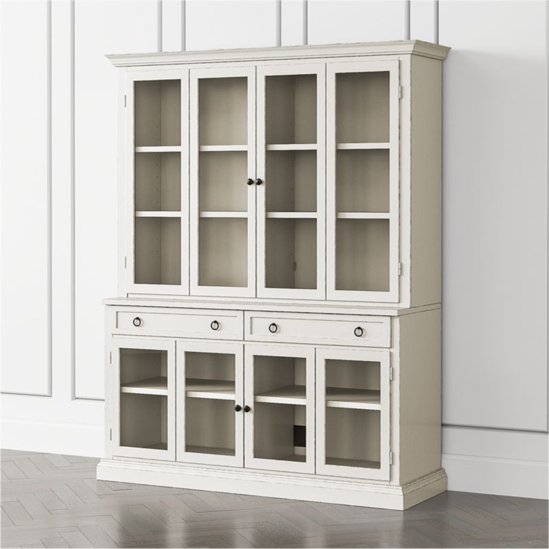 Cameo Dama 2-Piece Entertainment Center with Glass Door