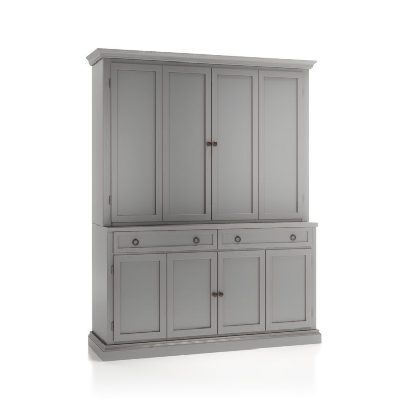 Cameo 2-Piece Grey Entertainment Center - image 11 of 13