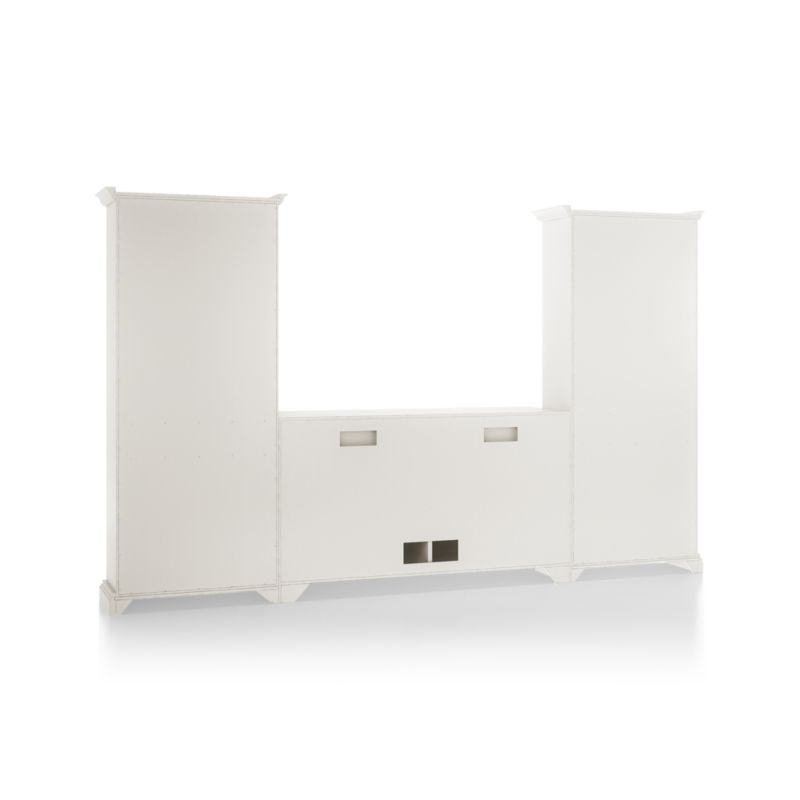 Cameo Dama 3-Piece Entertainment Center with Open Bookcases - image 5 of 8