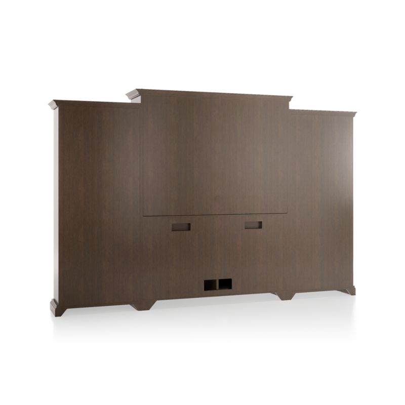 Cameo Pinot Lancaster -Piece Entertainment Center with Open Bookcases