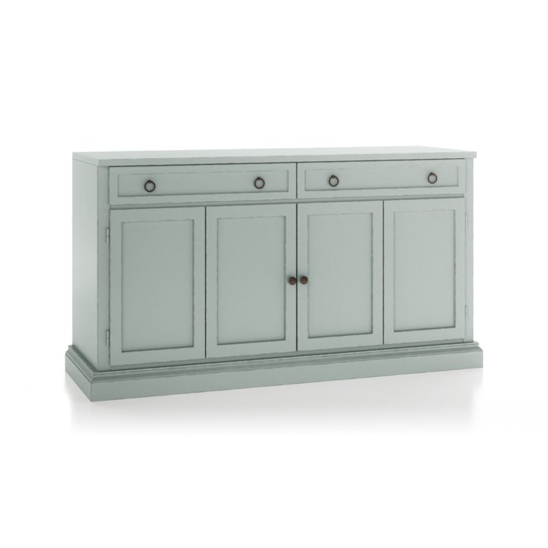 Cameo 62" Blue Grey Modular Storage Media Console