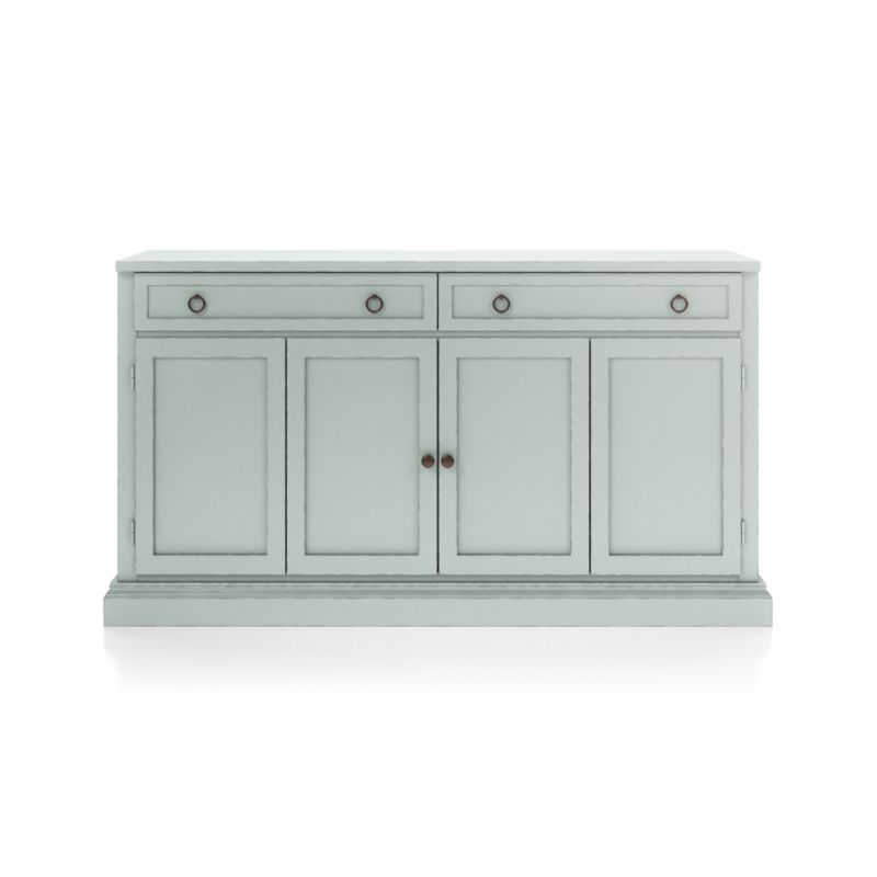 Cameo 62" Blue Grey Modular Storage Media Console