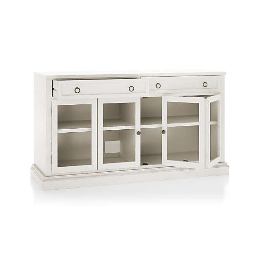 Cameo 62" Dama Modular Storage Media Console with Glass Doors