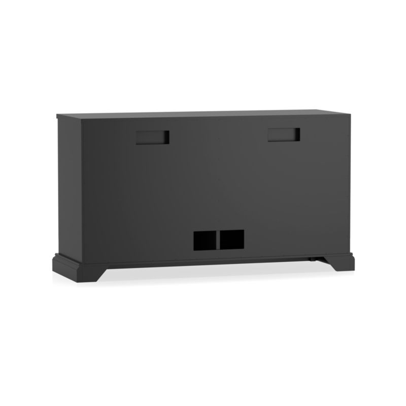 Cameo 62" Bruno Black Modular Storage Media Console