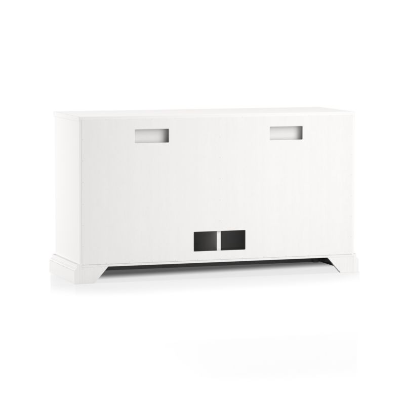 Cameo 62" White Modular Storage Media Console with Glass Doors - image 5 of 8