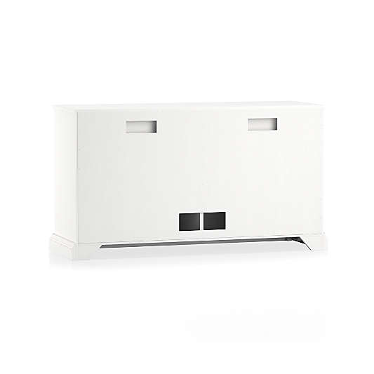 Cameo 62" White Modular Storage Media Console