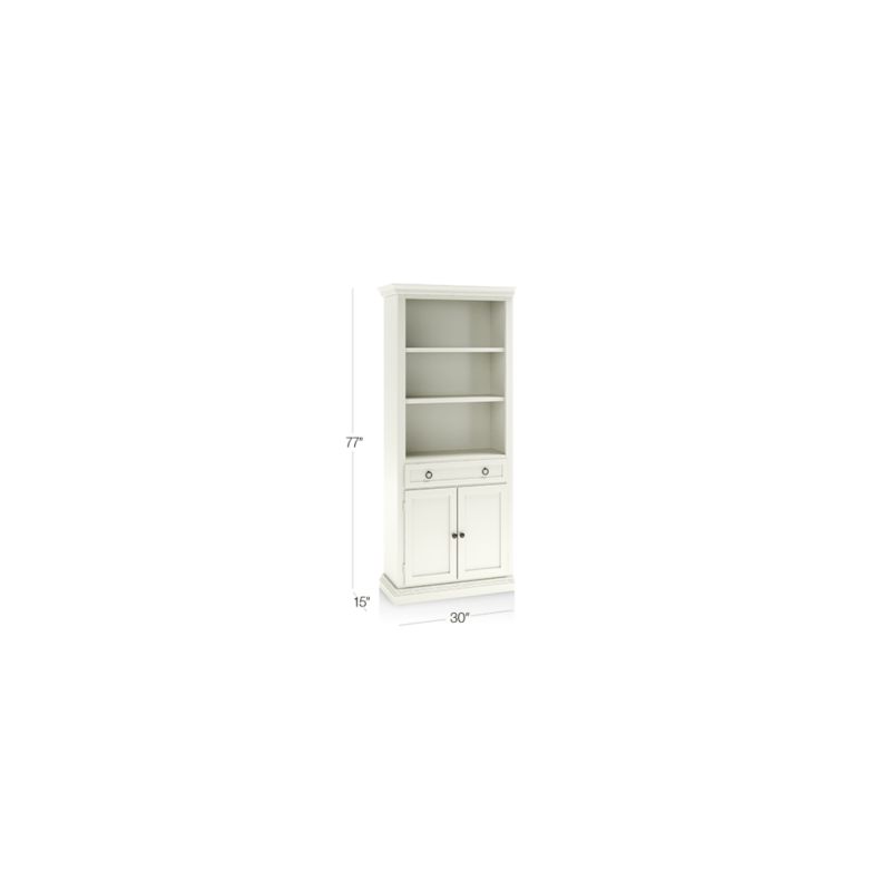 Cameo Vamelie Storage Bookcase with Left Crown