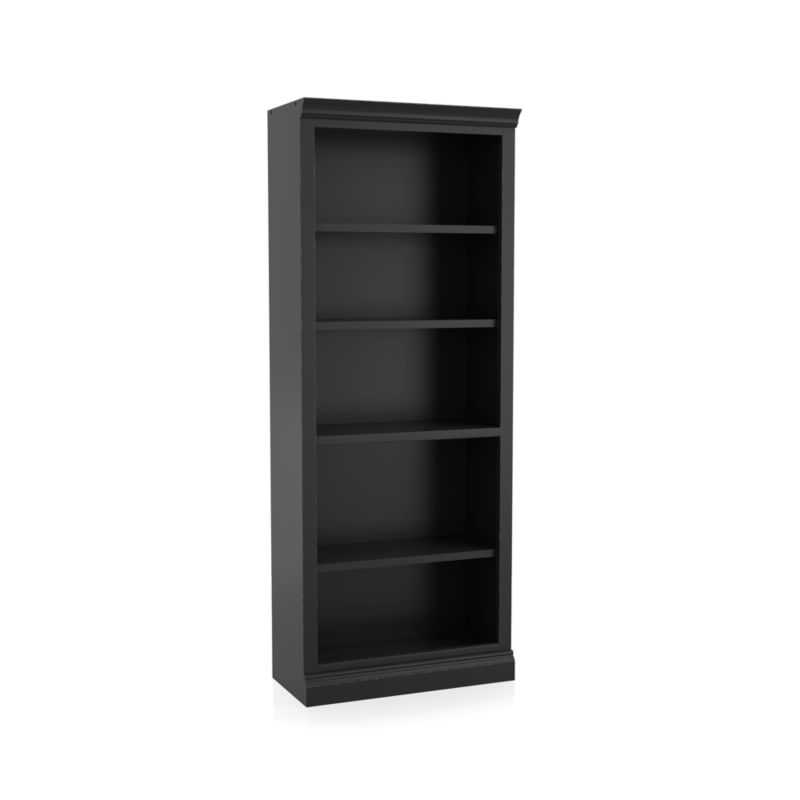 Cameo Bruno Black Middle Open Bookcase