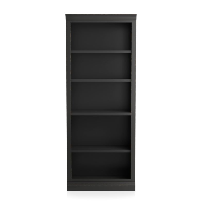 Cameo Bruno Black Middle Open Bookcase