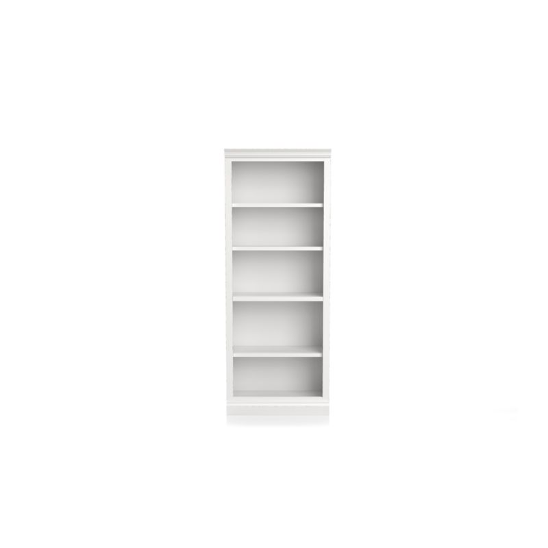 Cameo White Middle Open Bookcase