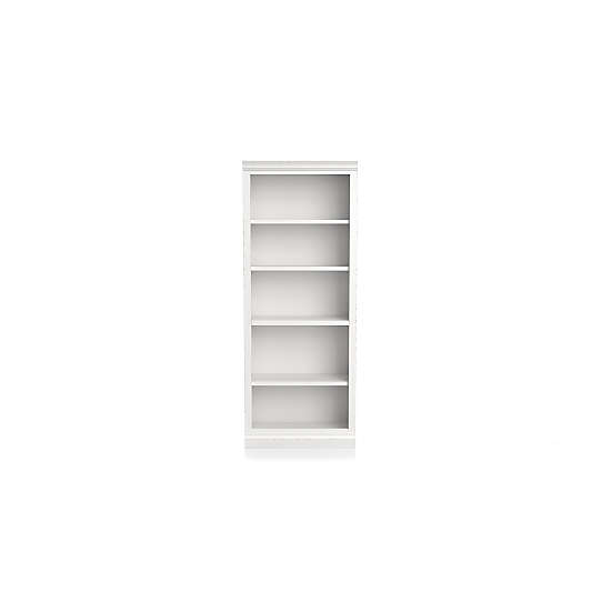 Cameo White Middle Open Bookcase