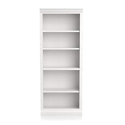 Cameo White Middle Open Bookcase