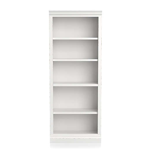 Cameo White Middle Open Bookcase