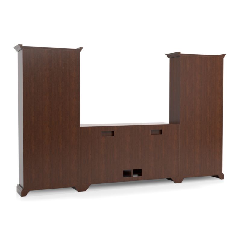 Cameo 3-Piece Modular Aretina Glass Door Storage Media Entertainment Center - image 5 of 7