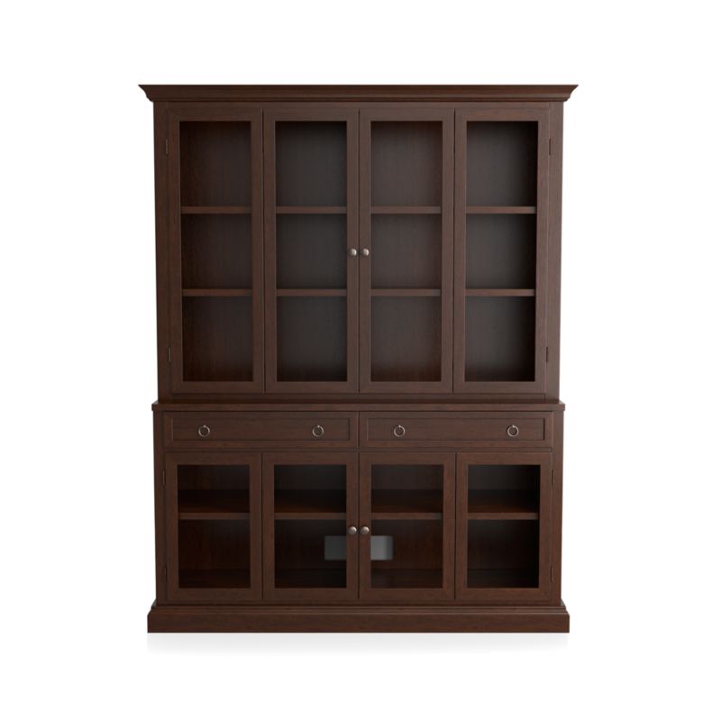 Cameo -Piece Modular Aretina Glass Door Wall Unit