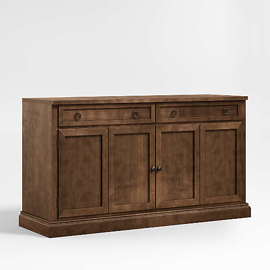 Cameo 64" Nero Noce Modular Storage Media Console