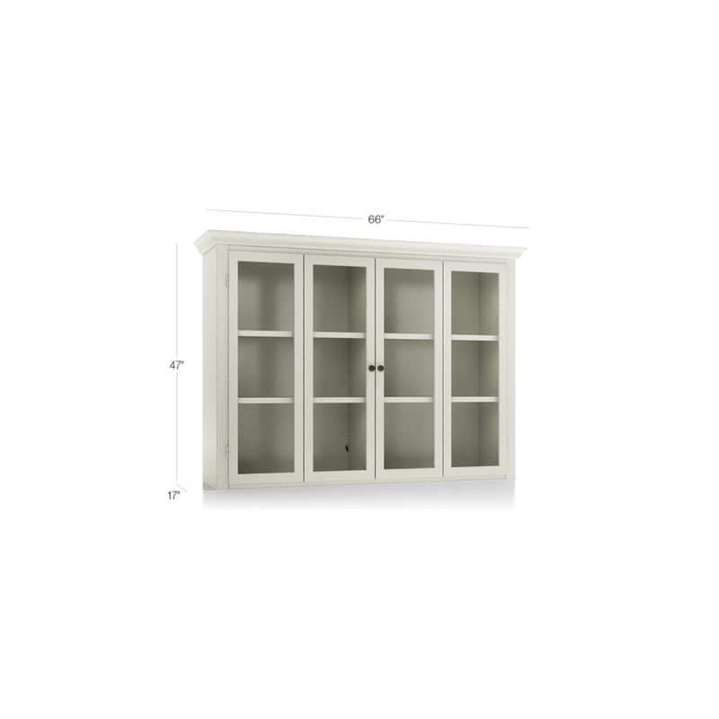 Cameo Vamelie Modular Hutch with Glass Doors