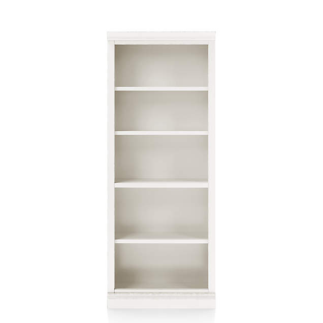 Cameo Dama Open Bookcase with Right Crown | Crate & Barrel