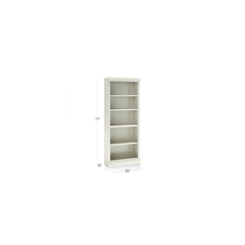 Cameo Vamelie Open Bookcase with Middle Crown