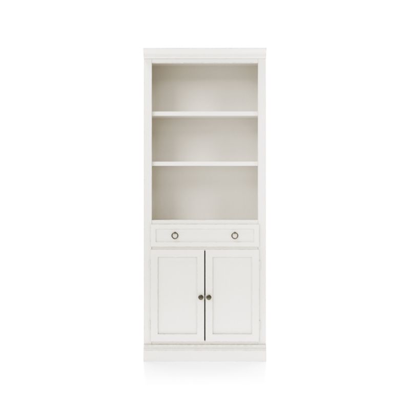 Cameo Dama Storage Bookcase with Middle Crown