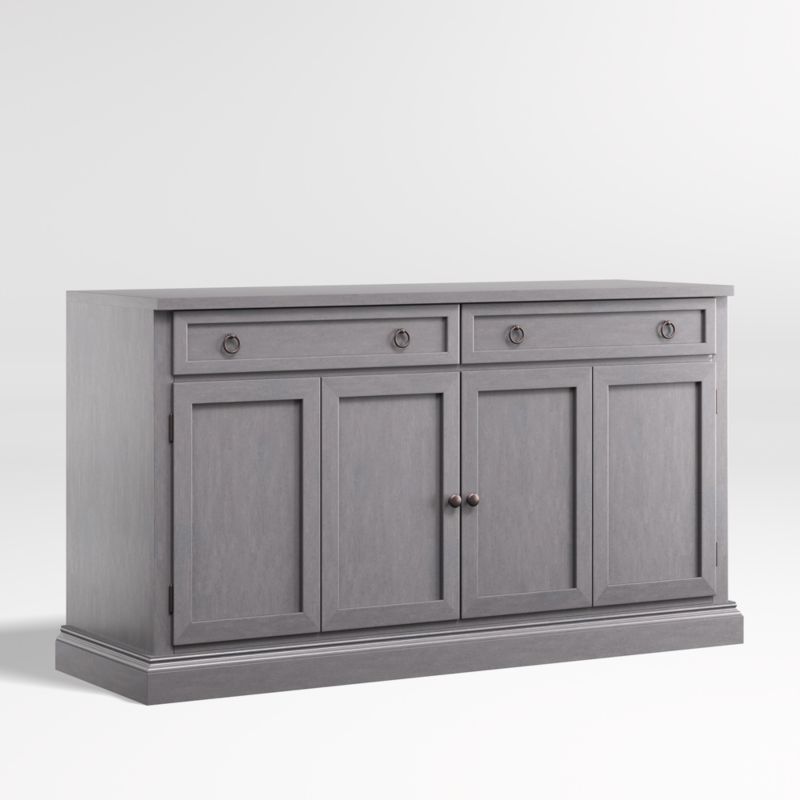 Cameo Dove Grey Storage Media Console