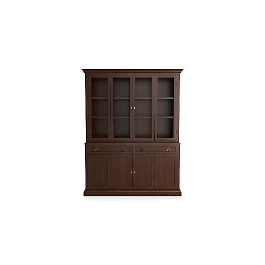 Cameo 2-Piece Aretina Glass Door Wall Unit