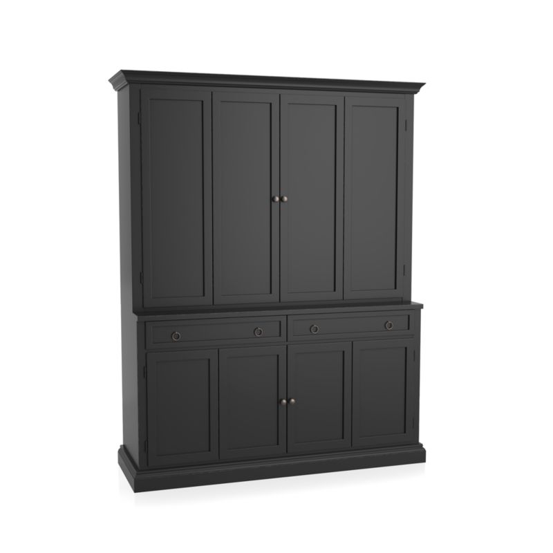 Cameo 2-Piece Bruno Black Entertainment Center - image 3 of 7