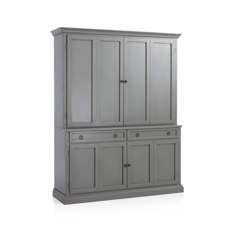 Cameo 2-Piece Grey Entertainment Center - image 8 of 13