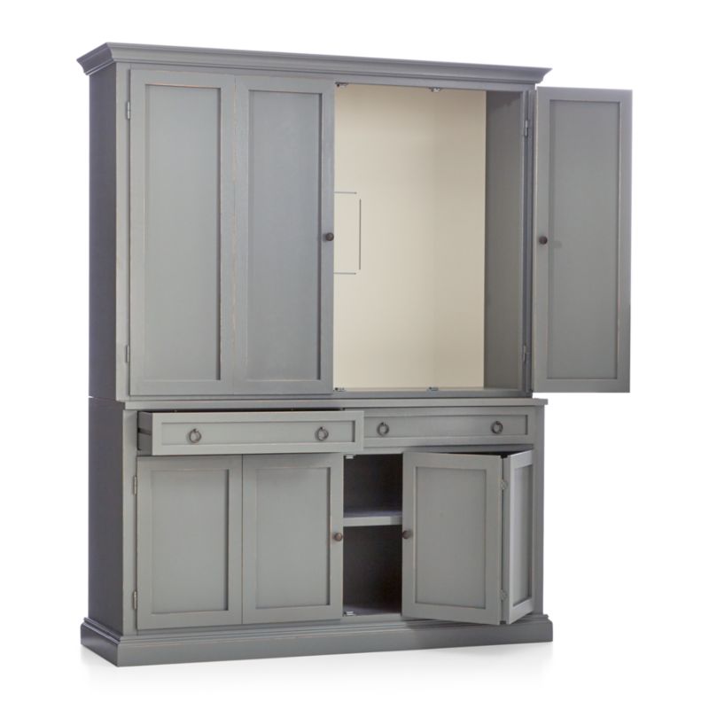 Cameo 2-Piece Grey Entertainment Center - image 9 of 13