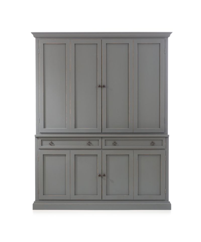 Cameo 2-Piece Grey Entertainment Center - image 2 of 13